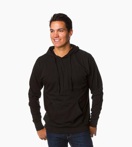 Independent trading company standard supply series men s jersey pullover hood black