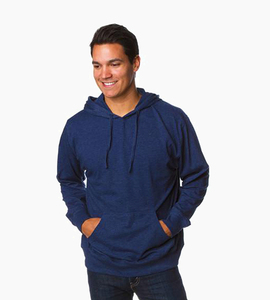 Independent trading company standard supply series men s jersey pullover hood classic navy heather