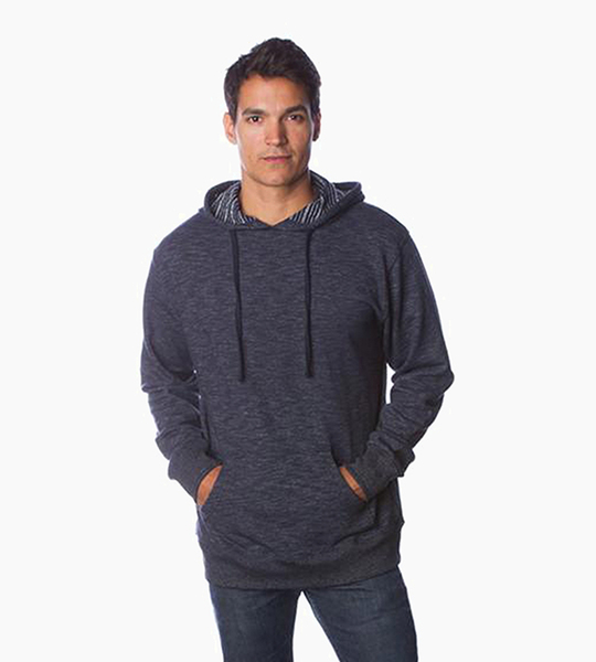 Independent trading company prm series men s baja pullover hood azul marino clasico