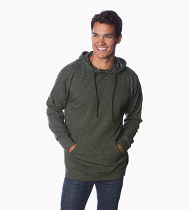 Independent trading company prm series men s baja pullover hood verde bosque