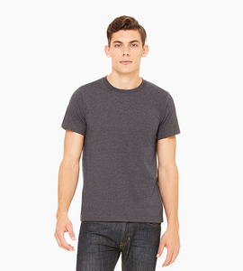 Bella canvas unisex jersey short sleeve tee dark grey
