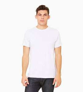 Bella canvas unisex jersey short sleeve tee ash
