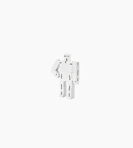Areaware micro cubebot white