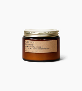 Pfcandleco14ozdoublewicksoycandlecopal