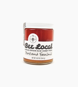 Bee local 8.6 oz honey jar portland farmland