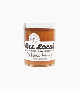 Bee local 8.6 oz honey jar yakima valley