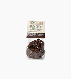 Grey ghost bakery grey ghost bakery 8 oz cookie bag chocolate espresso