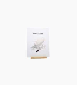 42 pressed co. roam map prints east cooper