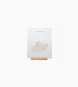 42 pressed co. roam map prints london