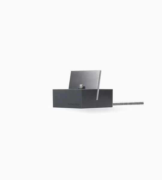 Native union iphone dock silicon slate
