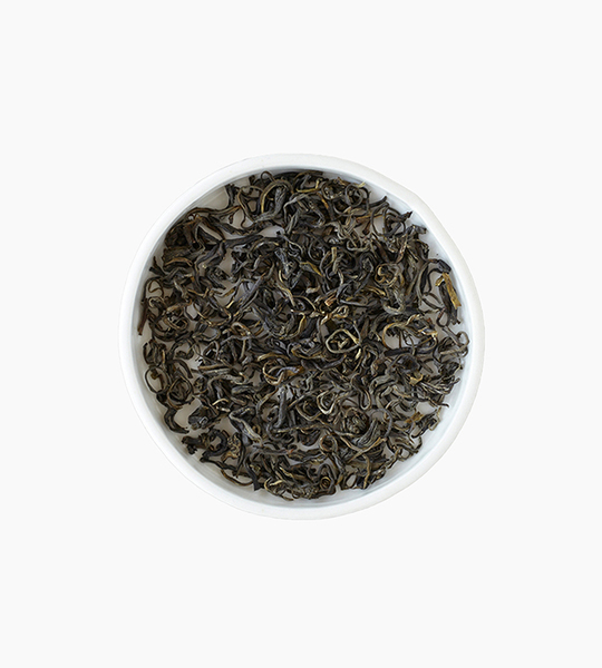 Leaves and flowers green tea high mountian
