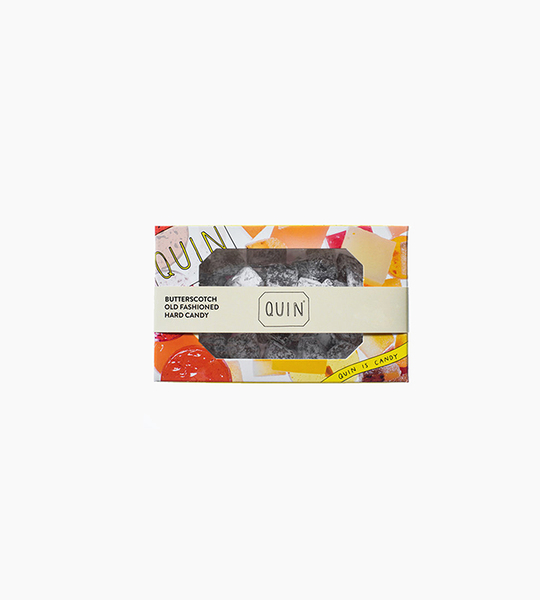 Quin candy butterscotch old fashioned hard candy