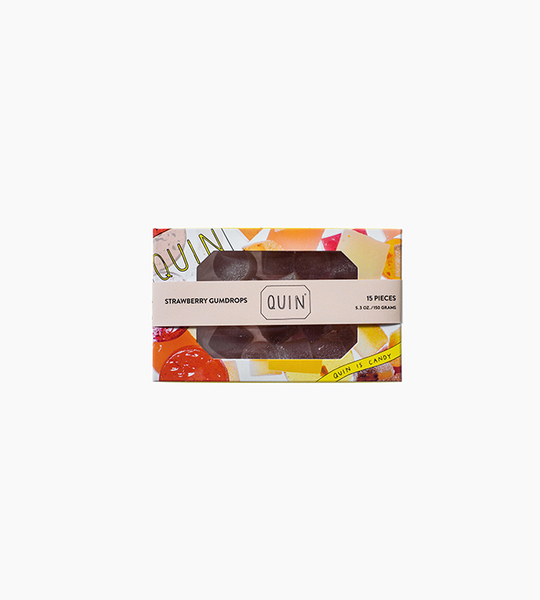 Quin candy strawberry gumdrops