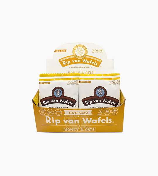 Rip van wafels honey and oats caddie