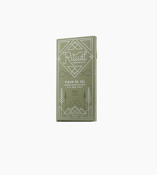 Ritual chocolate bars fleur de sel