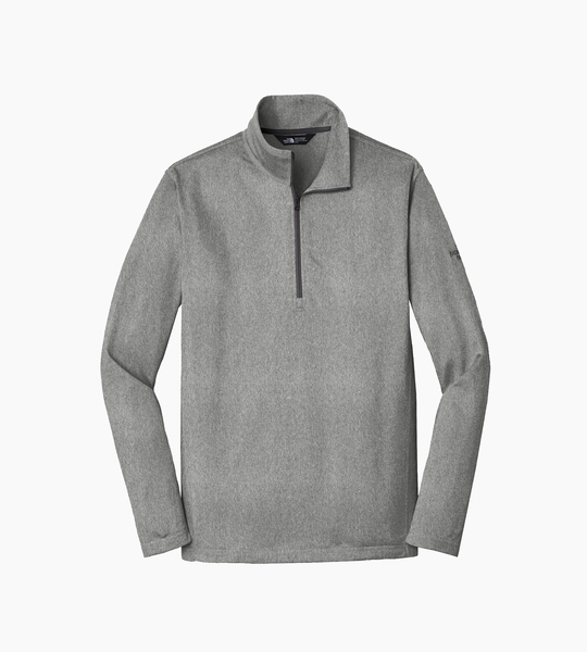 Thenorthfacetech14zipfleeceasphaltgreyheather